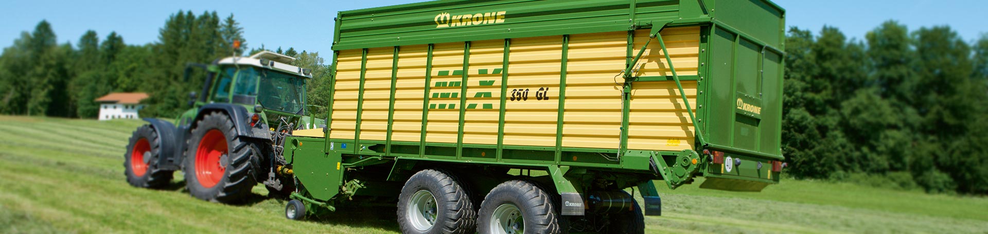 Krone Lade-und Dosierwagen